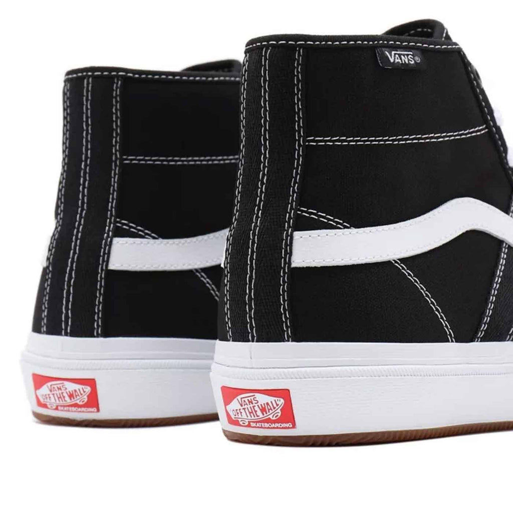 Vans Skate Crockett High Skateschuh Black White  Vans   