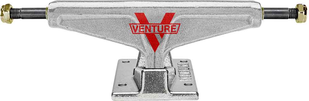 Venture Logo Polished High 5.6 Trucks  Venture   