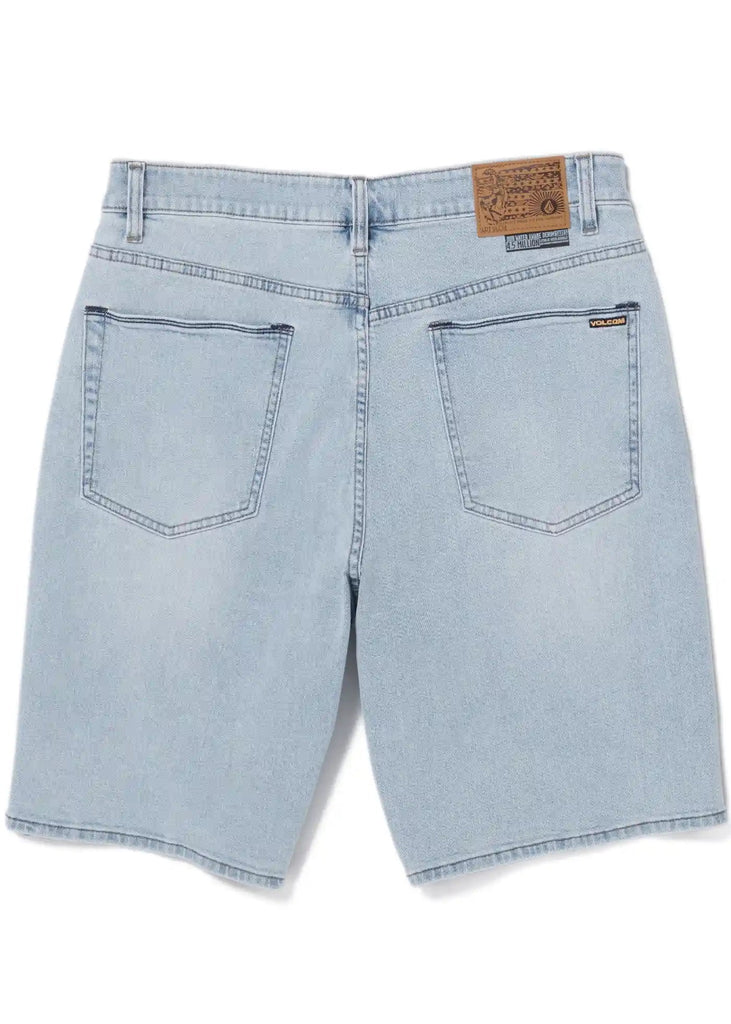 Volcom Billow Baggy Jeans Shorts Desert Dirt Indigo Handelsware Volcom   