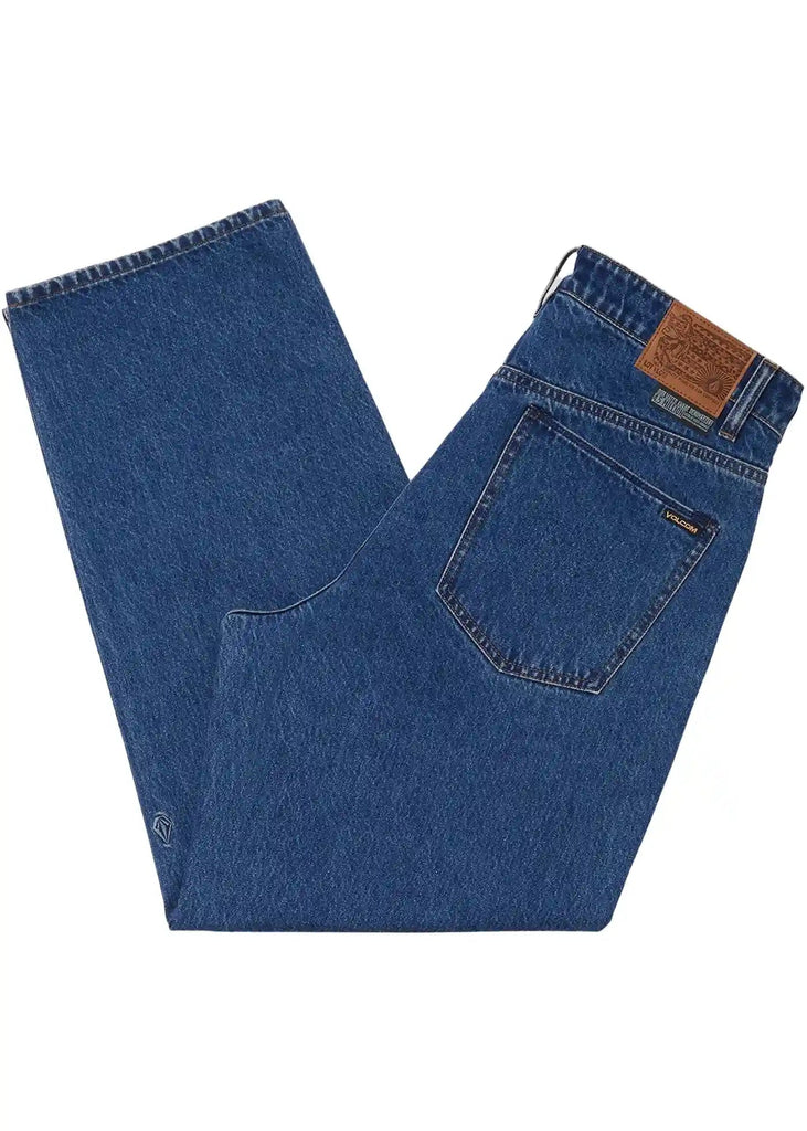 Volcom Billow Super Loose Fit Jeans Oliver Mid Blue  Volcom   
