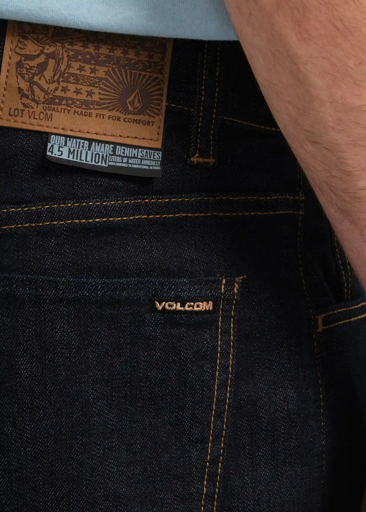 Volcom Billow Super Loose Fit Jeans Rinse Handelsware Volcom   
