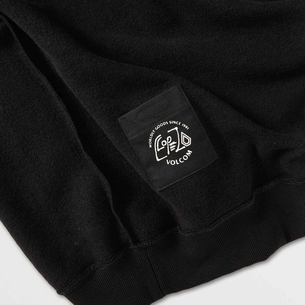 Volcom Louie Lopez Crewneck Sweatshirt Black  Volcom   