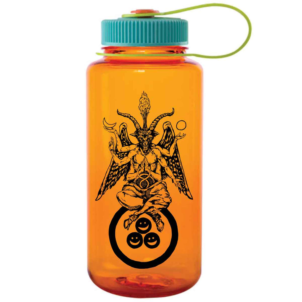 Welcome Bapholit Nalgene Orange Wasserflasche  Welcome   