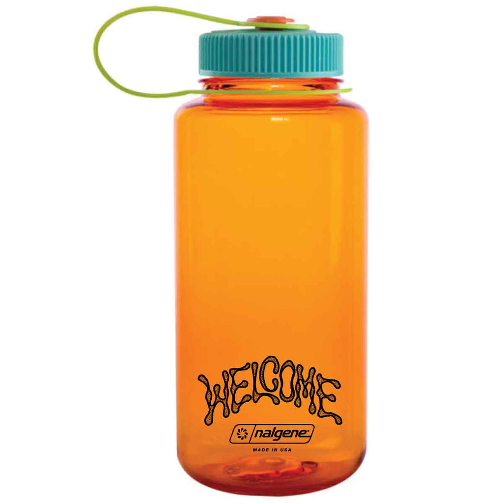 Welcome Bapholit Nalgene Orange Wasserflasche  Welcome   