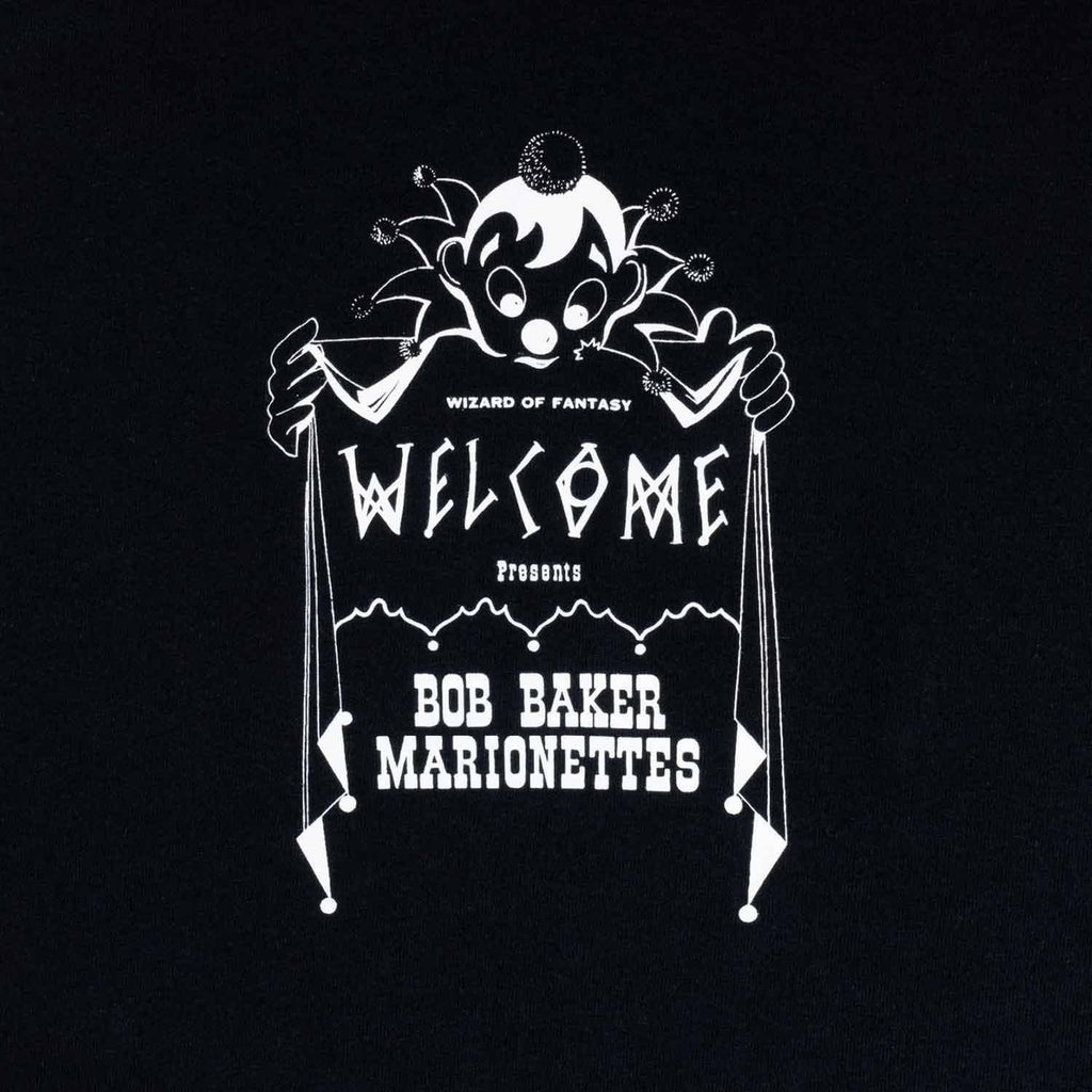 Welcome Bob Baker Longsleeve T-Shirt Black  Welcome   