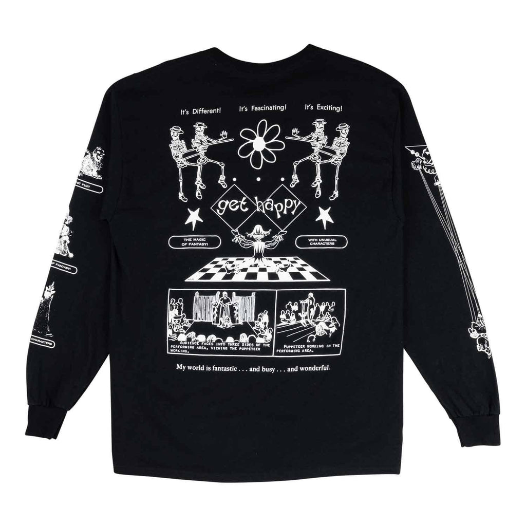 Welcome Bob Baker Longsleeve T-Shirt Black  Welcome   