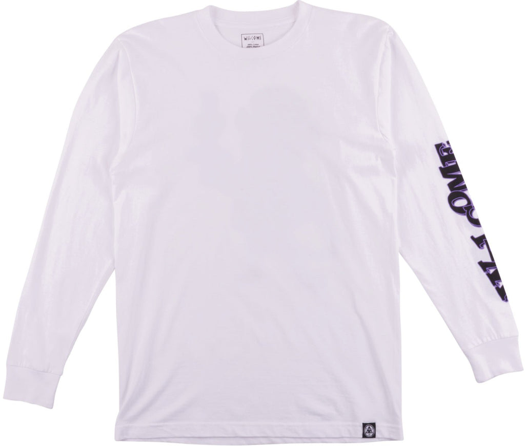 Welcome Captain Longsleeve White  Welcome   