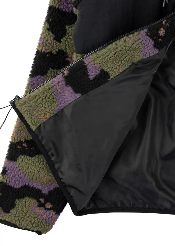 Welcome Cloak Full Zip Sherpa Fleece Jacket Woods Handelsware Welcome   