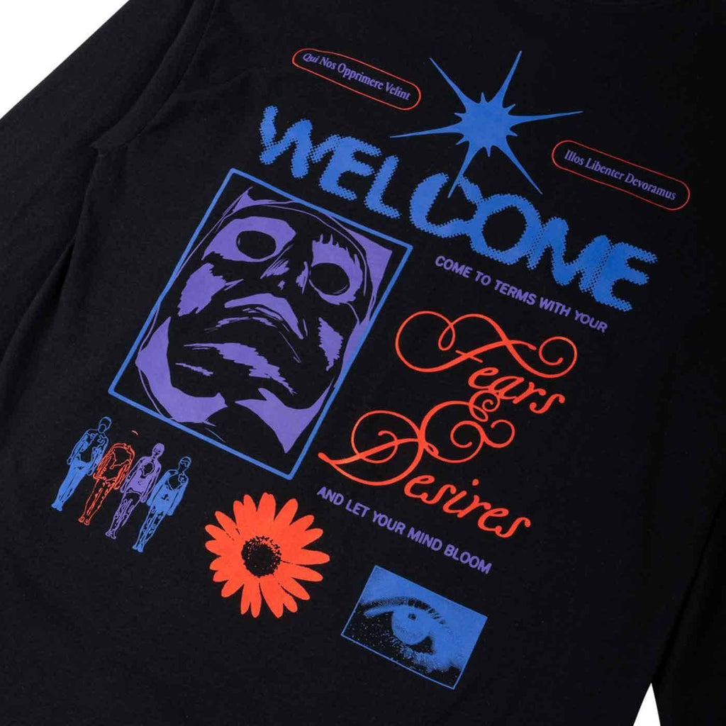 Welcome Desire Longsleeve T-Shirt Black  Welcome   