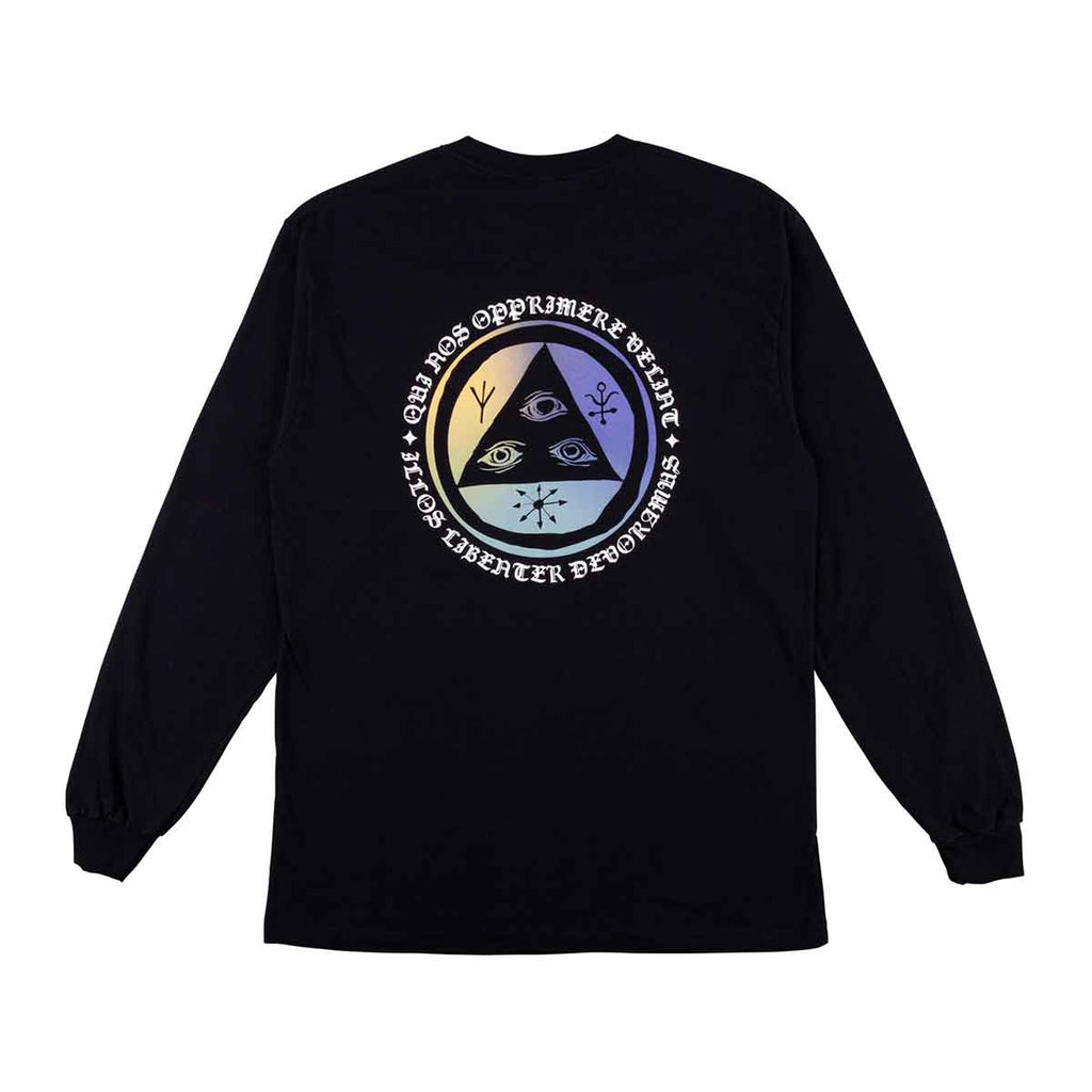 Welcome Latin Talisman Premium Longsleeve T-Shirt Black Sunset  Welcome   