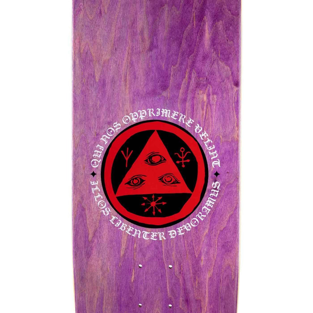 Welcome Menagerie On Baculus 2 9.0 Deck Purple Stain – Freedom Skateshop