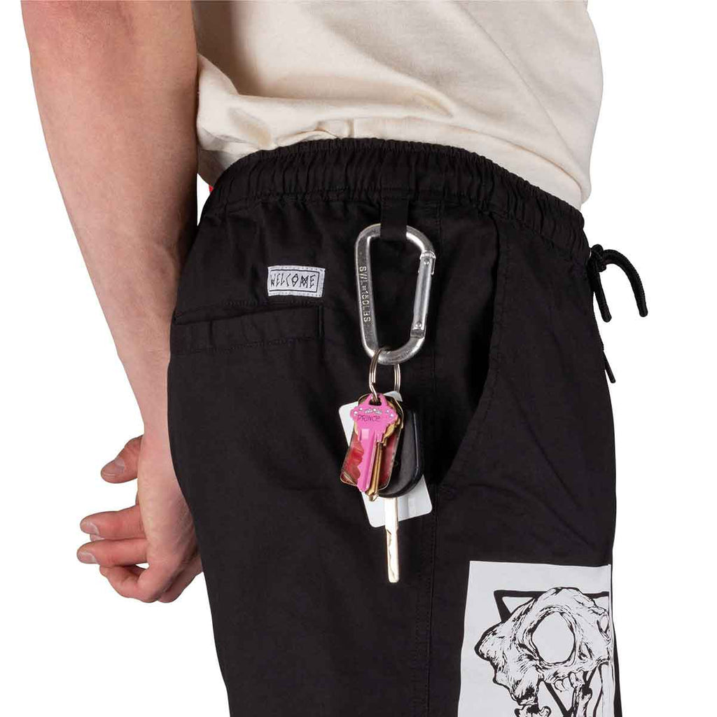 Welcome Saberskull Soft Core Elastic Short Black  Welcome   