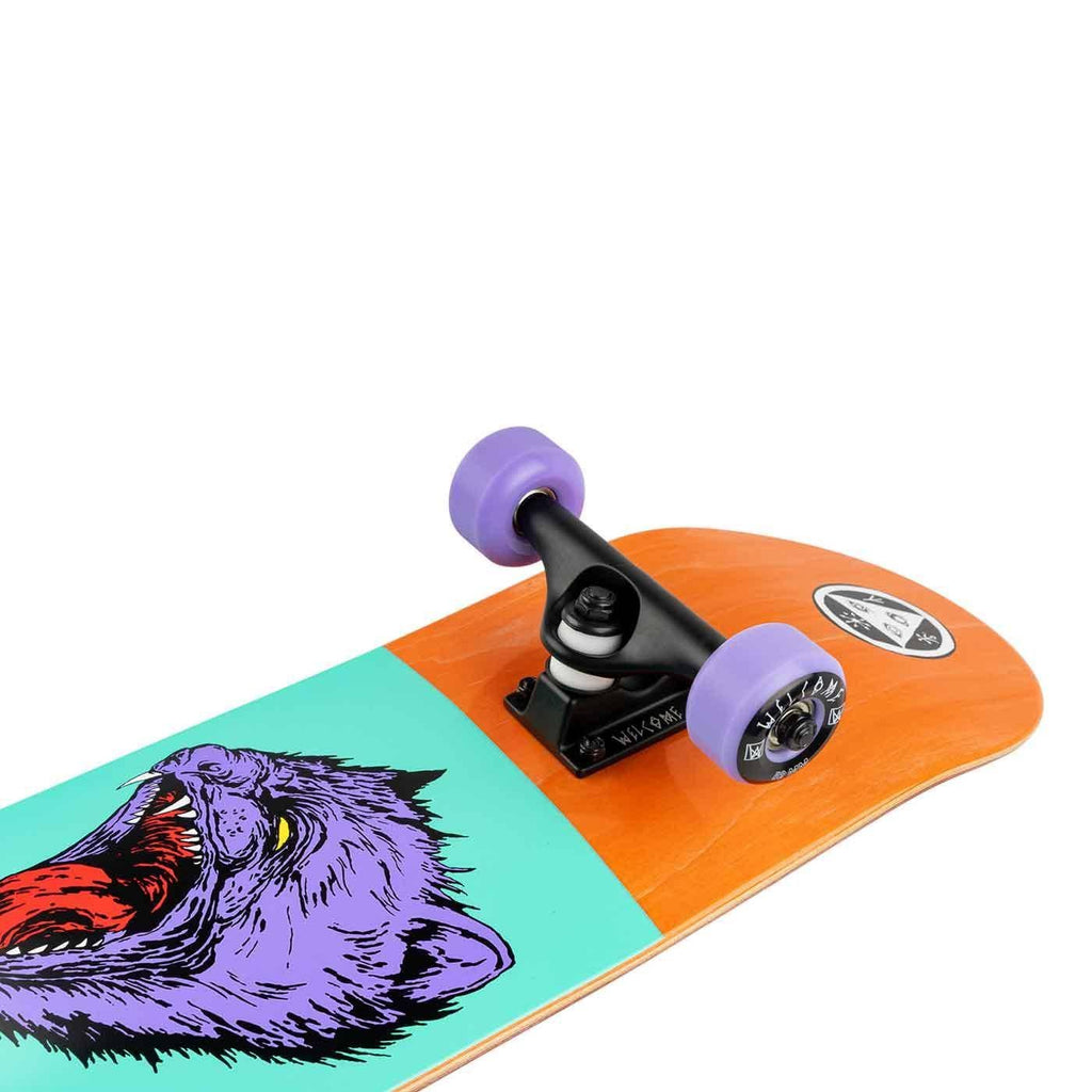 Welcome Tasmanian Angel 7.75 Complete Skateboard Orange  Welcome   