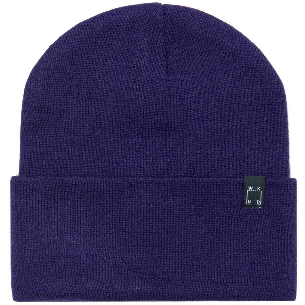 WKND Classic Cuff Beanie Purple  WKND   