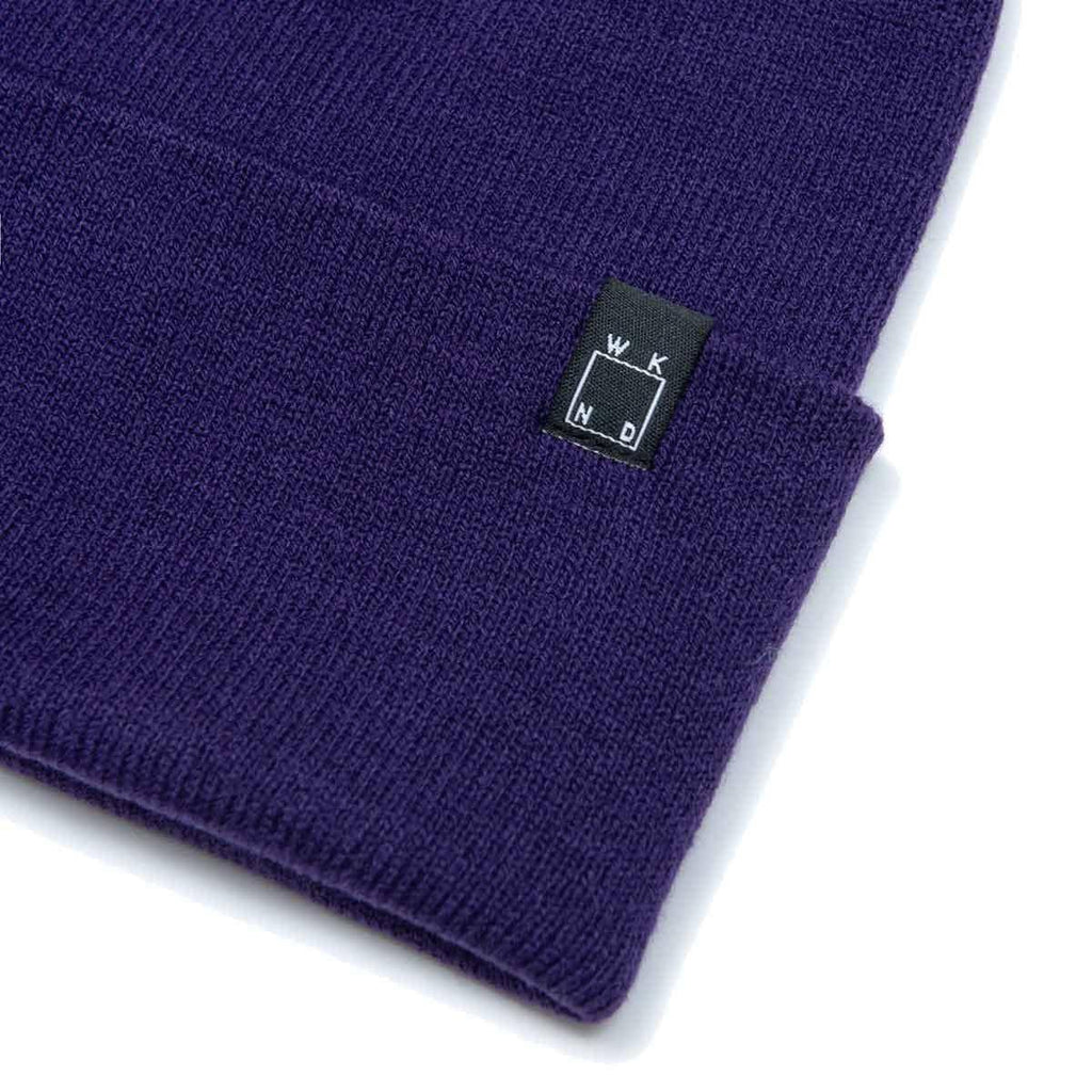 WKND Classic Cuff Beanie Purple  WKND   