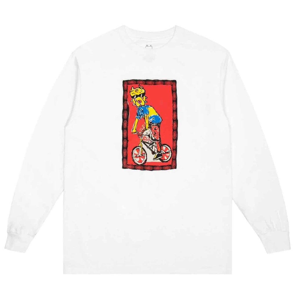 WKND Grind King Longsleeve T-Shirt White  WKND   