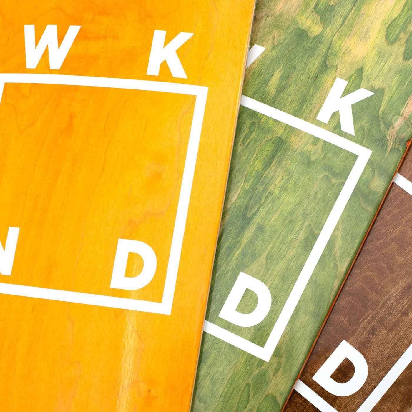 WKND Logo Veneer 8.25 VA Deck Assorted Colors – Freedom Skateshop
