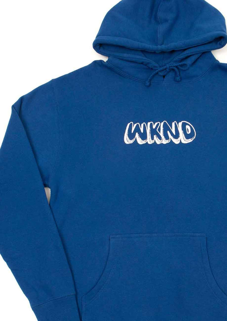 WKND Shut Up Hooded Sweatshirt Royal  WKND   