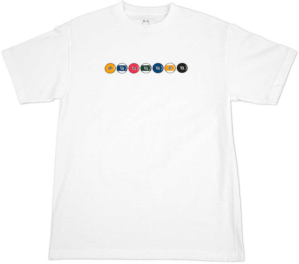 WKND SK8 T-Shirt White  WKND   