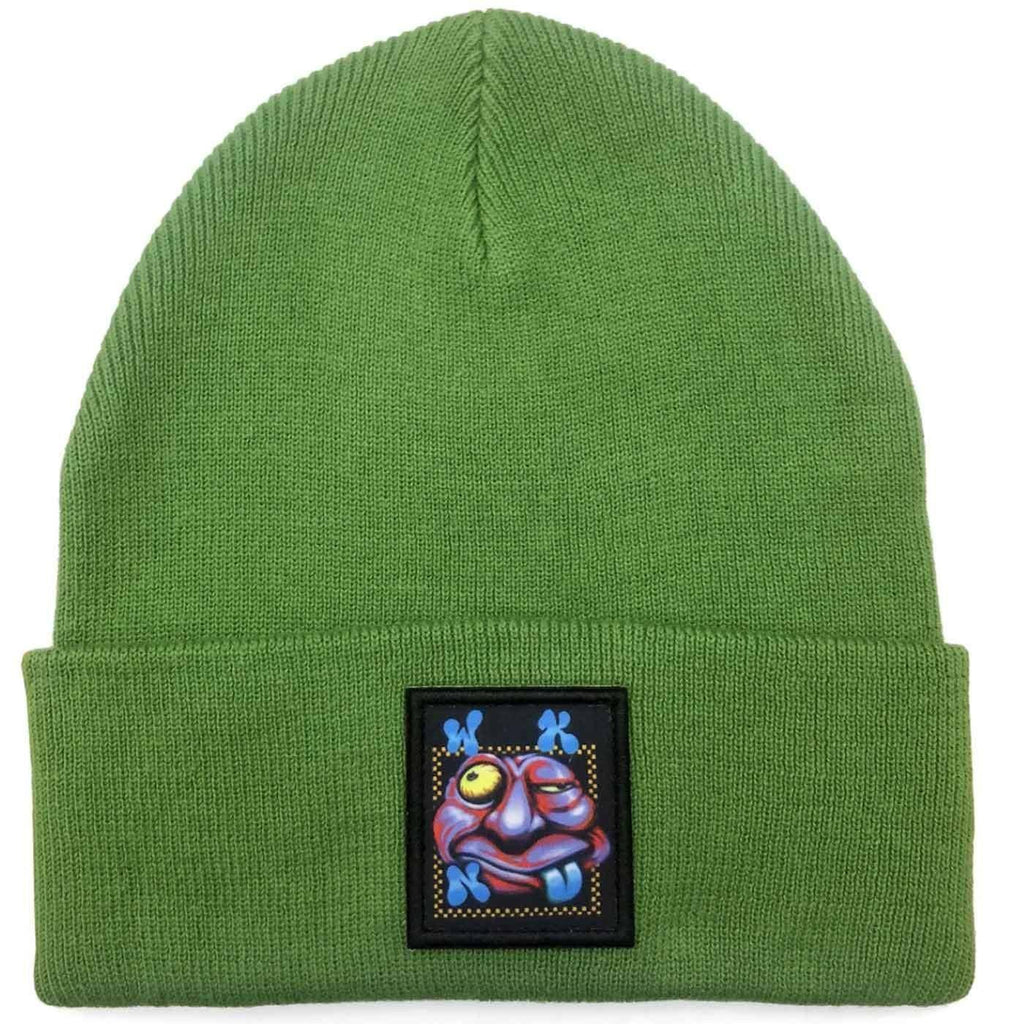 WKND Zooted Cuff Beanie Green  WKND   