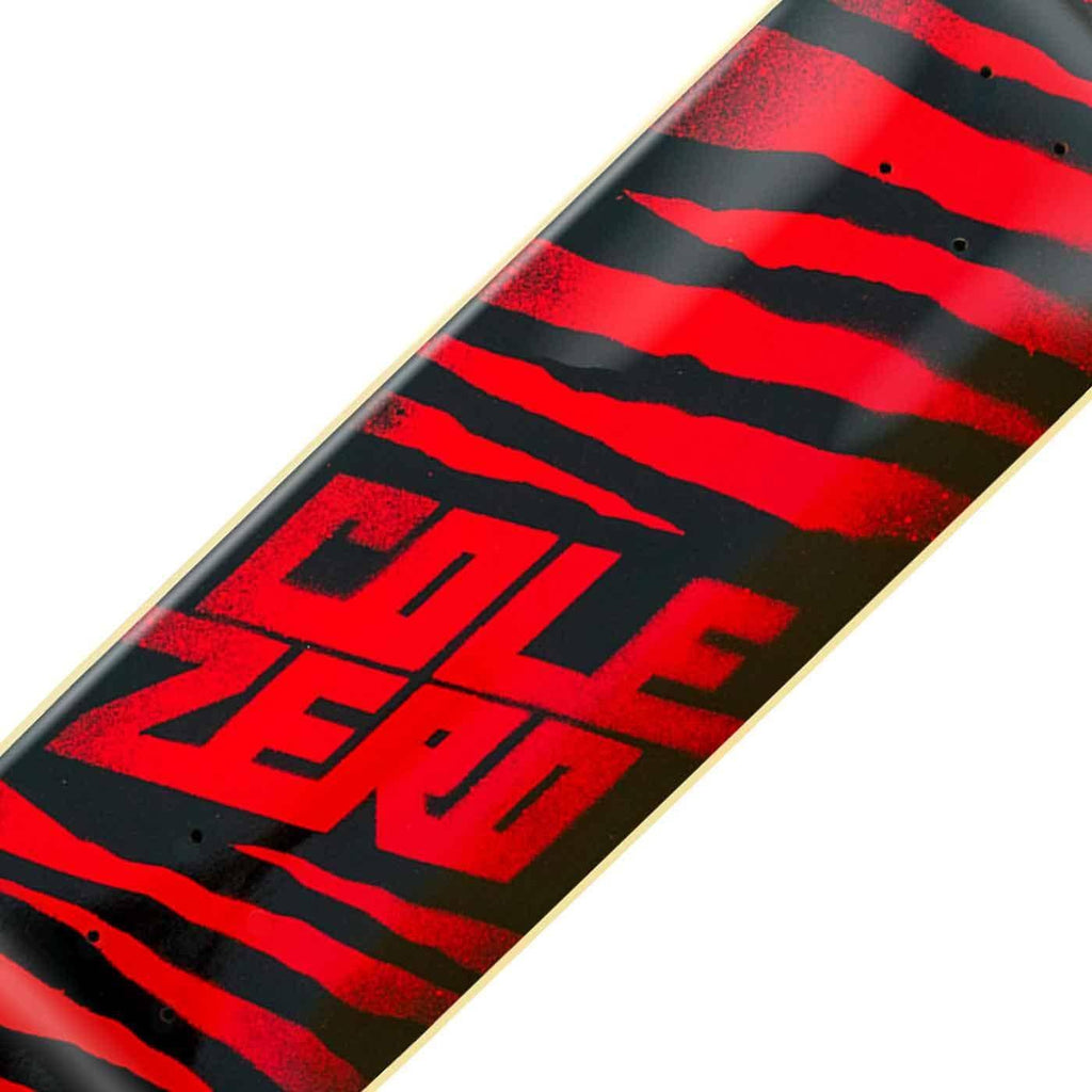 Zero Cole Ripper 8.0 Deck Black Red  Zero   