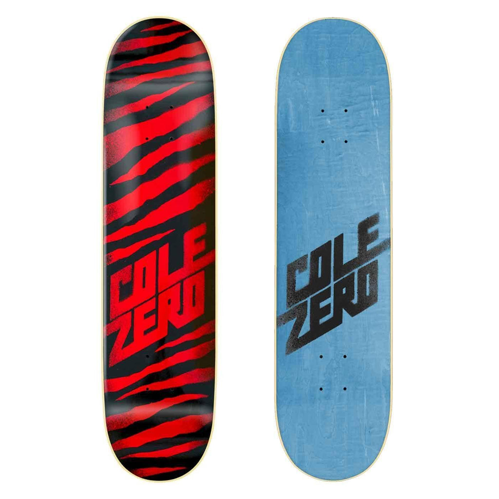 Zero Cole Ripper 8.0 Deck Black Red  Zero   