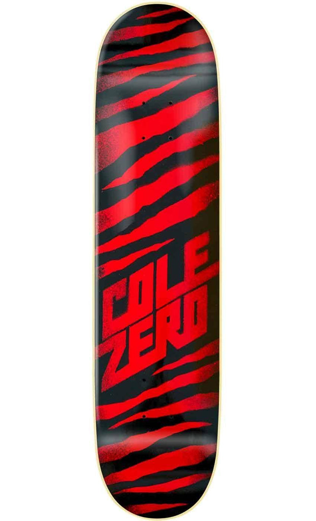 Zero Cole Ripper 8.25 Deck Black Red  Zero   