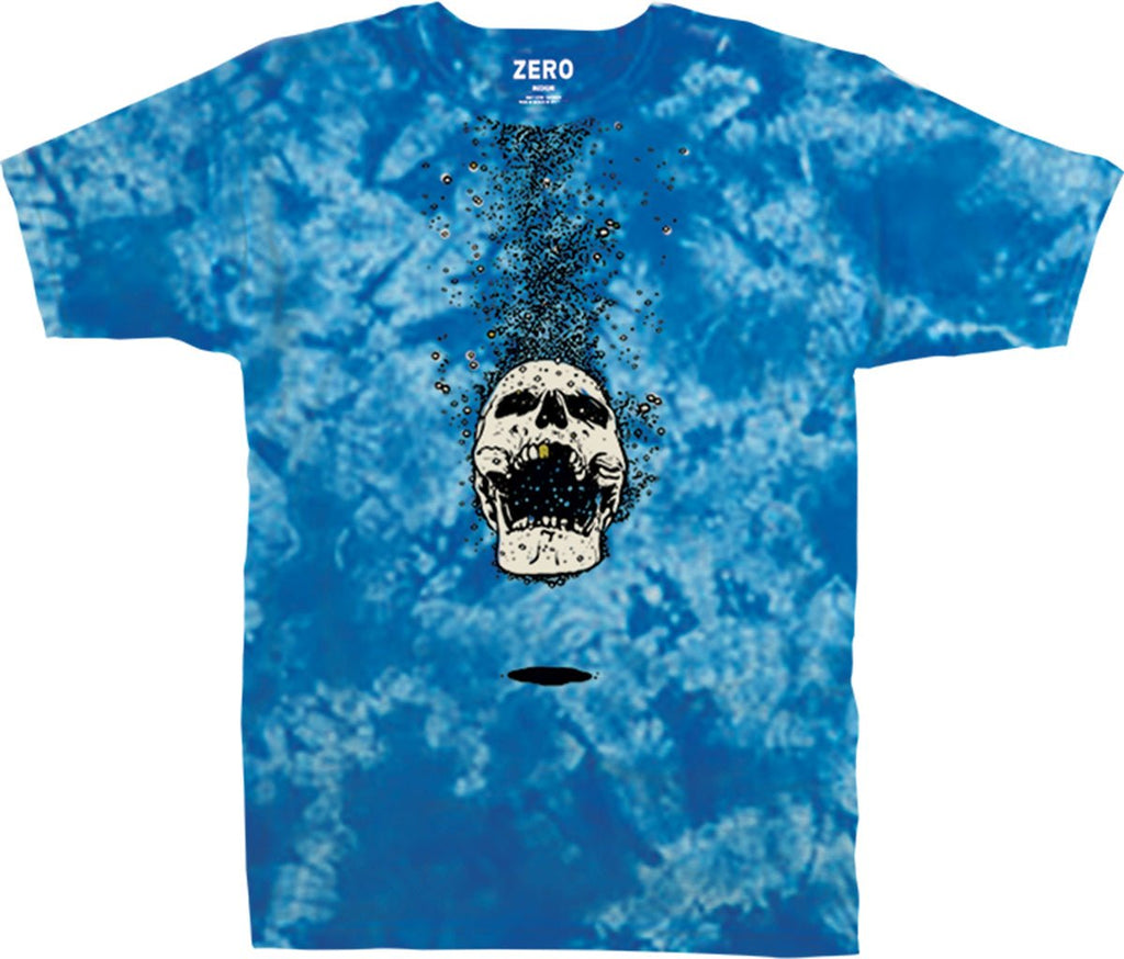 Zero Effervescent Tee Blue Tie Dye  Zero   