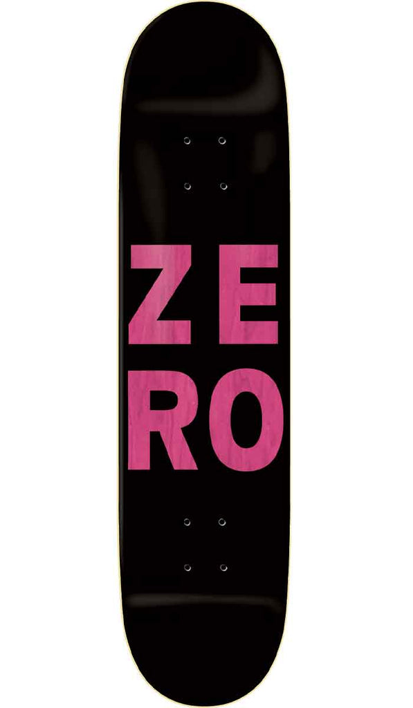 Zero Numero Stacked Knockout 8.5 Deck  Zero   