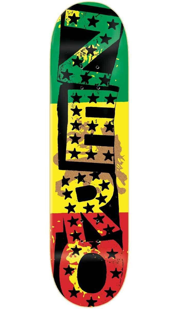 Zero Sandoval Rasta Punk 8.25 Deck  Zero   